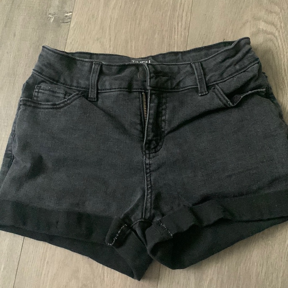 Black shorts